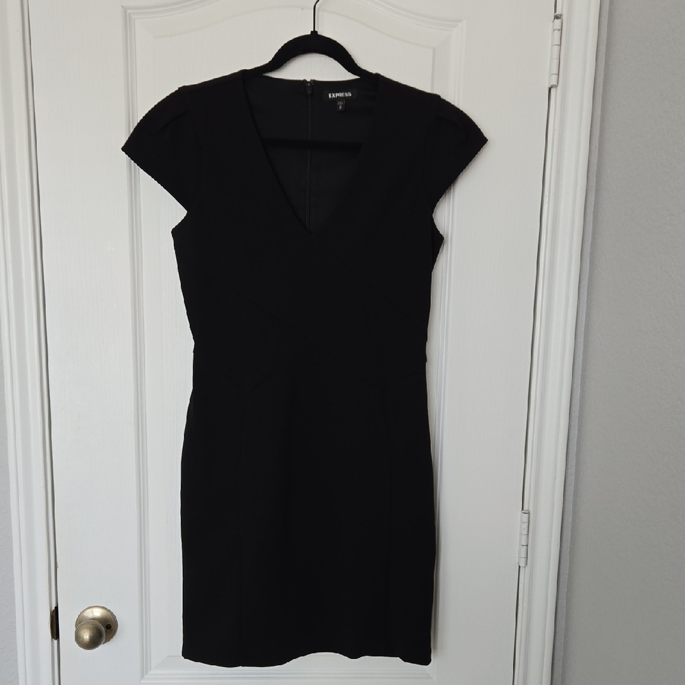 Express Black Mini Dress